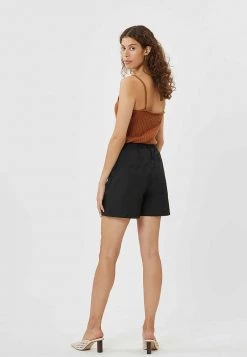 Minimum Femme LUANNA Short Black -Minimum Soldes Magasin 008eed68b392495d9e4f702d1ee944b2