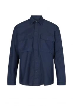 Minimum FERKELSEN Veste Légère Navy Blazer Homme -Minimum Soldes Magasin 016db1ac5fc840f6b8309b34e21a2c8f