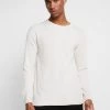 Minimum Homme PEDERSEN Pullover Ecru Melange -Minimum Soldes Magasin 0365a7cb4fe94877968d66785a59bd71