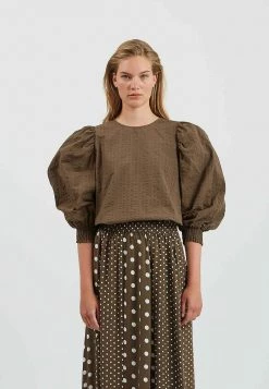 Minimum GULLI Blouse Brown Femme