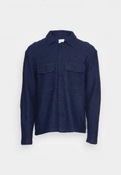 Minimum MINGO Veste Légère Navy Homme -Minimum Soldes Magasin 053b2d7b49e3439b95d0d440c66a075d