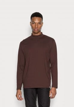 Minimum Homme KYLE T Shirt à Manches Longues Cofee Bean