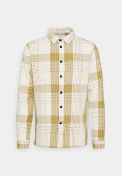 Minimum FARAN Chemise Khaki/green Homme -Minimum Soldes Magasin 0bb6fc8dbb414eb3878a7e125028b0ff