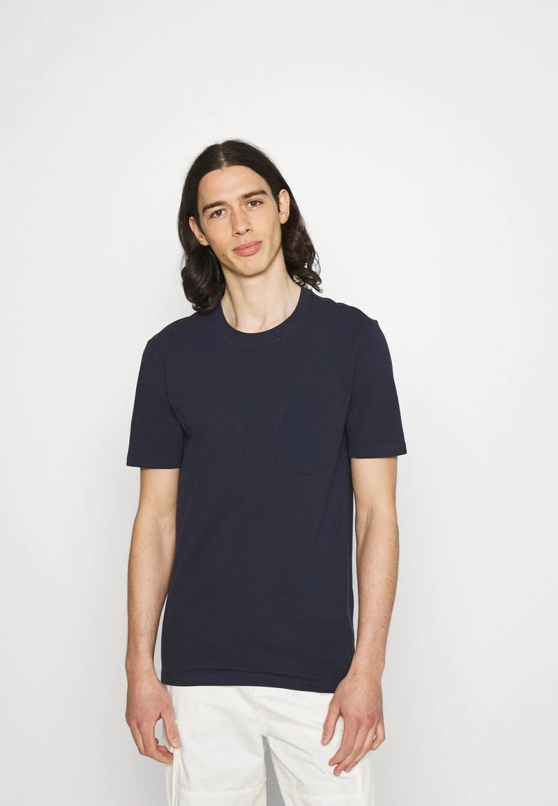Minimum JANN T Shirt Basique Navy Blazer Homme 3 Minimum JANN T Shirt Basique Navy Blazer Homme