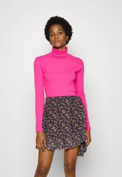 Minimum ROLLI T Shirt à Manches Longues Fuchsia Purple Femme