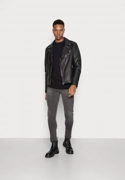 Minimum Homme BENNER Pullover Black/grey Melange -Minimum Soldes Magasin 0e897ec38532454b8a75bbbf800050a5