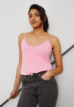 Minimum SUSSIE Débardeur Sachet Pink Femme -Minimum Soldes Magasin 0f1c572033a0492f8e9a2d39fef7047b