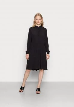 Minimum Femme BINDIE DRESS Robe Chemise Black