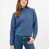 Minimum LINEAH Pullover Blue Horizon Femme