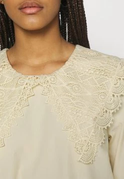 Minimum SKALINA Robe De Jour Cornhusk Femme -Minimum Soldes Magasin 154adfac0e0e40fcba8b956f81843605