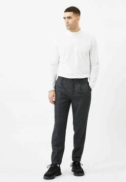 Minimum Homme Pantalon De Costume Dark Grey Mel