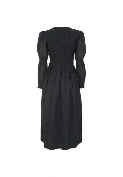 Minimum AURALINE Robe En Jersey Black Femme -Minimum Soldes Magasin 16457a65ec1644a99310537e8928320b