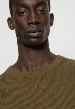 Minimum PEDERSEN Pullover Dark Olive Homme -Minimum Soldes Magasin 1d3dafe7dcf84aaf82c90f1ec0f6abec