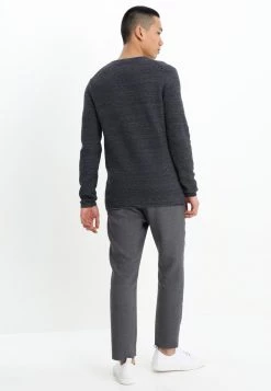 Minimum Homme REISWOOD Pullover Navy Blazer Melange -Minimum Soldes Magasin 22f071b3027f4ddb803d51bc6dcb7316