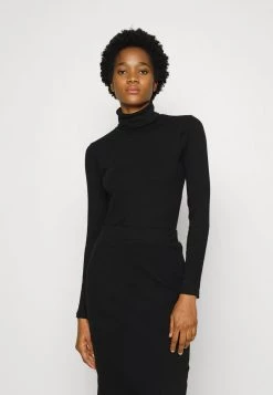Minimum ROLLI T Shirt à Manches Longues Black Femme