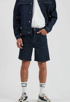 Minimum Short En Jean Navy Blazer Homme
