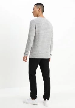 Minimum REISWOOD Pullover Light Grey Melange Homme -Minimum Soldes Magasin 261f5a2c3a4f4faaaef4512f5460945e