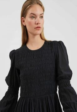 Minimum AURALINE Robe En Jersey Black Femme -Minimum Soldes Magasin 26dbbfd180474c9bb7f74221d18f4c30