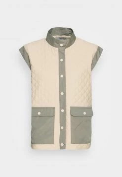 Minimum QUSTI Veste Sans Manches Broken White Femme -Minimum Soldes Magasin 29e11c015d5e4be1be0599152b6252b0