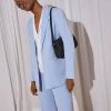 Minimum Femme TARA Blazer Chambray Blue -Minimum Soldes Magasin 2aa4b6ab70f74485b9fff6d13f910016