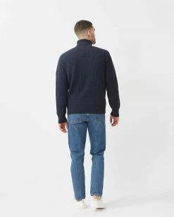 Minimum Homme HARGREAVES Pullover Navy -Minimum Soldes Magasin 2c5b2c85b2c147fbb9ca5376a1bfee34
