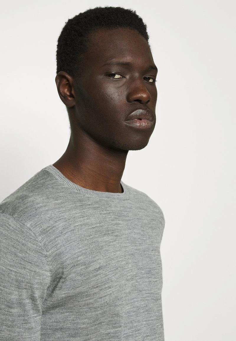 Minimum Homme ARVID Pullover Grey Melange 6 Minimum Homme ARVID Pullover Grey Melange – Image 4