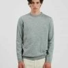 Minimum COSME Pullover Mottled Grey Homme