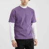 Minimum POCKA T Shirt Basique Grape Compote Homme
