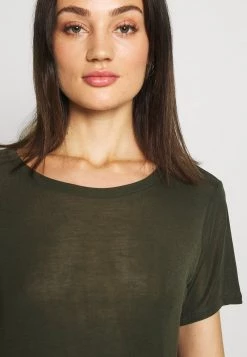 Minimum HEIDL T Shirt Basique Racing Green Femme -Minimum Soldes Magasin 350b70abb265493b8bd9a80900785081