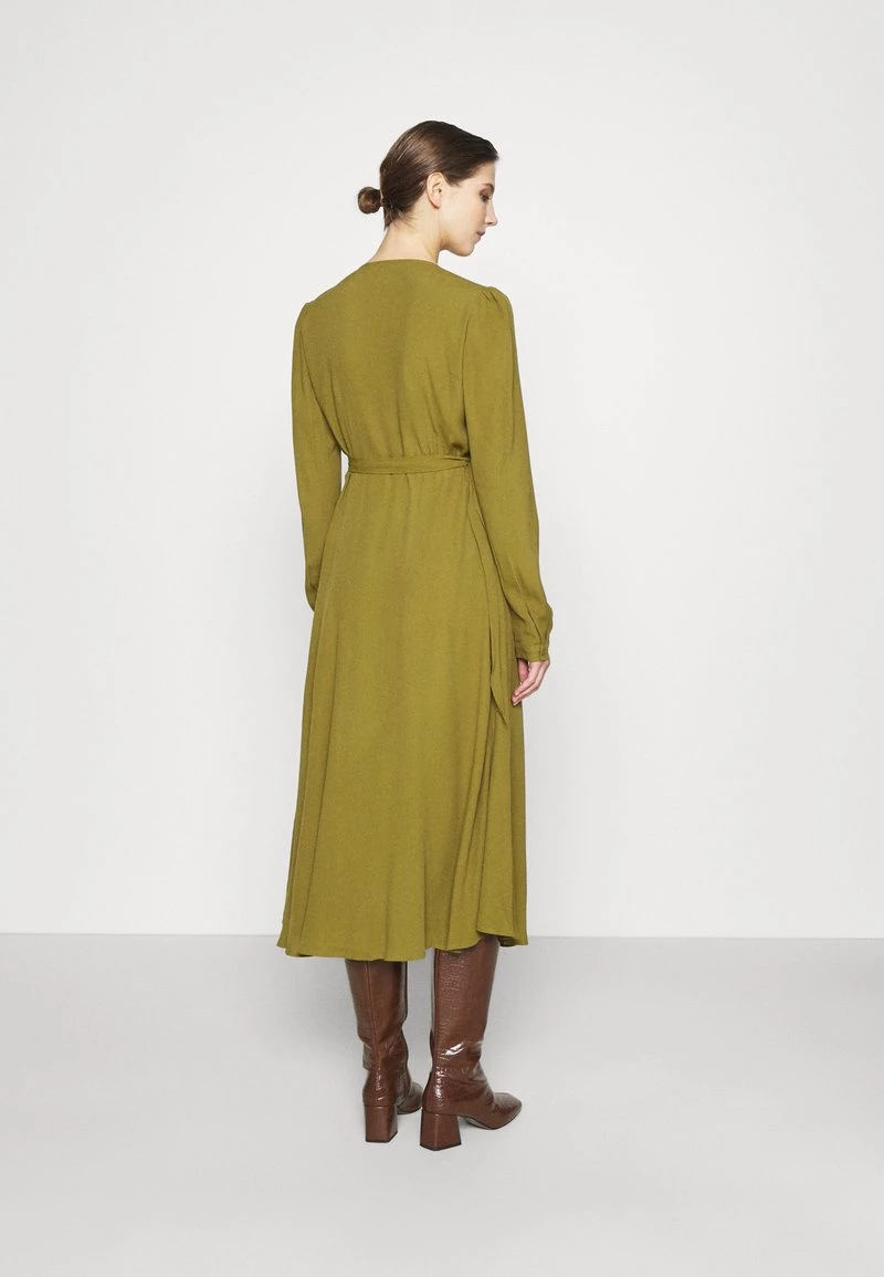 Minimum ELASTICA Robe De Jour Green Femme 5 Minimum ELASTICA Robe De Jour Green Femme – Image 3