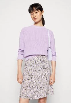 Minimum Femme MIKALA Pullover Lavendula -Minimum Soldes Magasin 37db60f7ce644fc48b1d207377c546ec