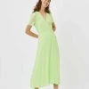 Minimum MARILY Robe En Jersey Lettuce Green Femme -Minimum Soldes Magasin 3b7a4ac81e83466baf16255f82ae95bc