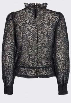 Minimum Femme Blouse Black -Minimum Soldes Magasin 423c15c901c34c5fa6e339ff92c3322e