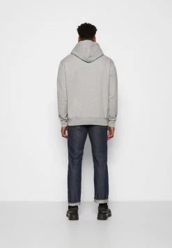 Minimum Homme LOGE Sweat à Capuche Grey Melange -Minimum Soldes Magasin 45d9137da1b9424b96e5a6df136476c0