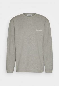 Minimum T Shirt à Manches Longues Grey Melange Homme -Minimum Soldes Magasin 4772240de6c14fd1adb0cfb66e8fff0a