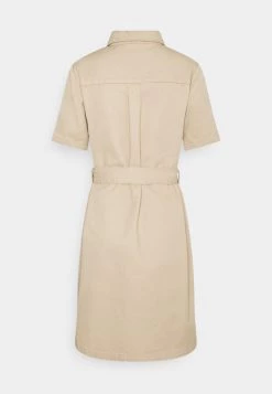 Minimum Femme MIJASI Robe Chemise Beige -Minimum Soldes Magasin 4c699aa47a49489d991601d46589043e