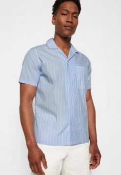 Minimum Homme MIXED Chemise Ashley Blue -Minimum Soldes Magasin 4d8717ce63ca424c8a49c851f75d6c97