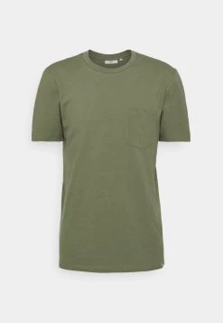 Minimum JANN T Shirt Basique Olivine Homme -Minimum Soldes Magasin 517261ff01784349a02b37c9b6f49eaa