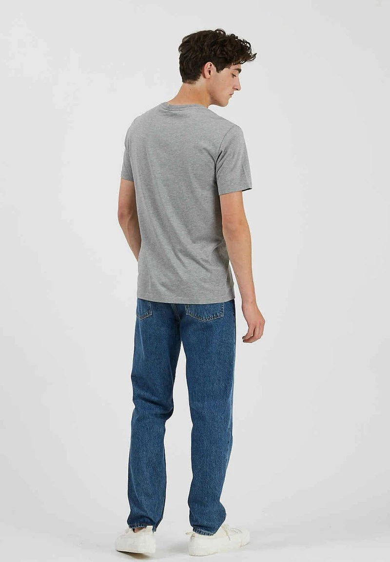 Minimum Homme NOWA T Shirt Basique Light Grey Melange 5 Minimum Homme NOWA T Shirt Basique Light Grey Melange – Image 3