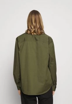 Minimum TOBI Chemise Dark Olive Homme -Minimum Soldes Magasin 568e498592b5435eb84970cca6ceaf0f