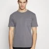 Minimum HARIS T Shirt Basique Grey Homme -Minimum Soldes Magasin 5a6f13a05393417c9e05c7c69b572c80