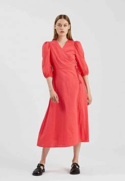 Minimum Femme Robe En Jersey Paradise Pink