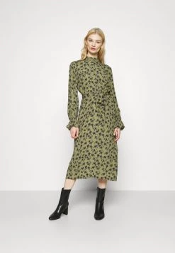 Minimum CHALOTTHEA Robe De Jour Dark Olive Femme