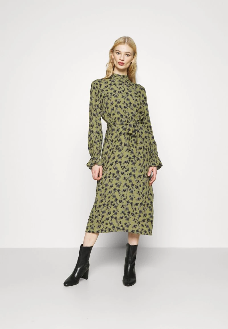 Minimum CHALOTTHEA Robe De Jour Dark Olive Femme 3 Minimum CHALOTTHEA Robe De Jour Dark Olive Femme