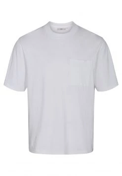 Minimum COON T Shirt Basique White Homme -Minimum Soldes Magasin 5d7f5bdafecb40d9a7e76da1cca045fa
