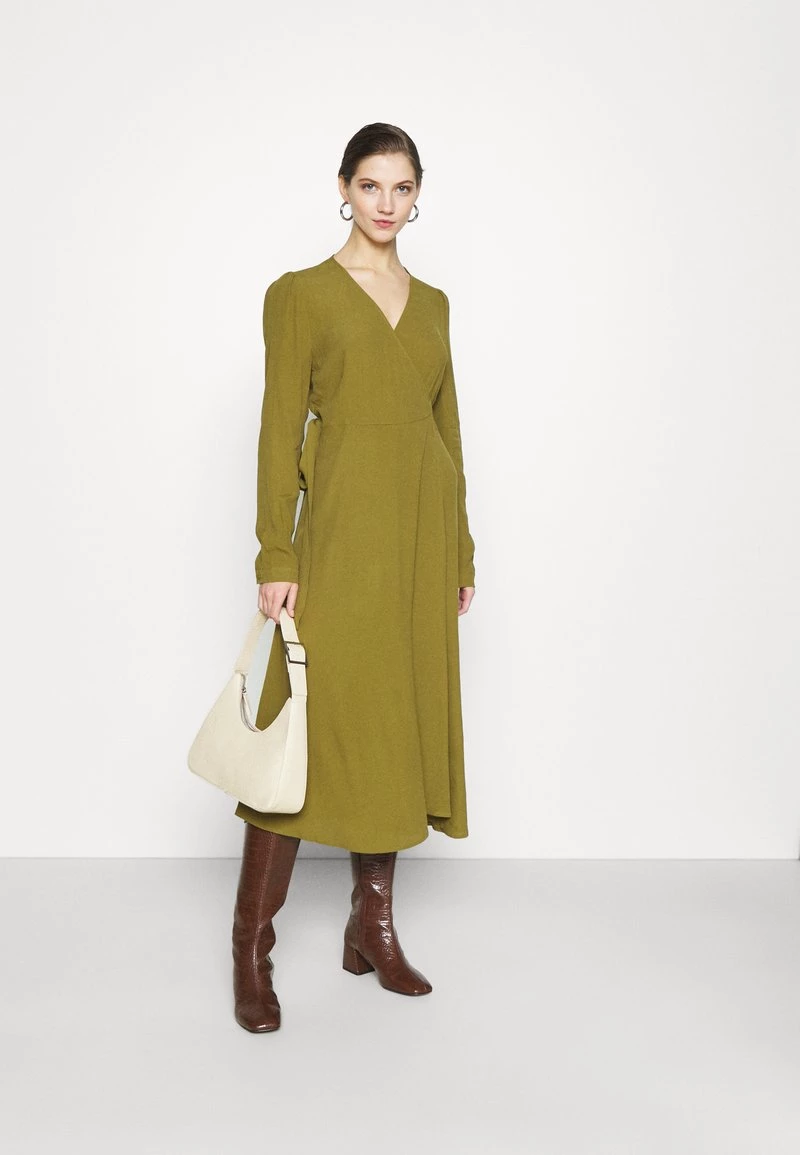 Minimum ELASTICA Robe De Jour Green Femme 4 Minimum ELASTICA Robe De Jour Green Femme – Image 2