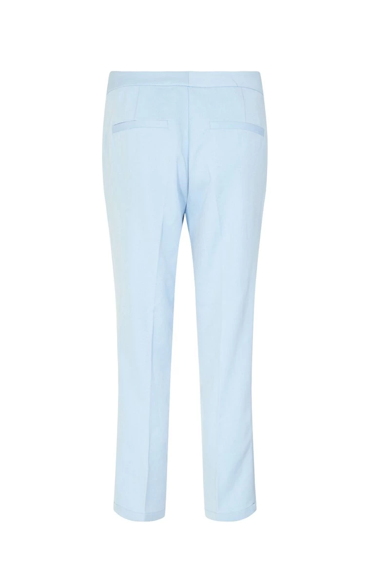 Minimum HALLEE Pantalon Classique Chambray Blue Femme 6 Minimum HALLEE Pantalon Classique Chambray Blue Femme – Image 4