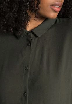 Minimum BINDIE DRESS Robe Chemise Racing Green Femme -Minimum Soldes Magasin 615b084806fe4ec393dabc3d897e2433