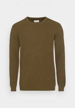Minimum PEDERSEN Pullover Dark Olive Homme -Minimum Soldes Magasin 62e87ad75b4c4b5db50f7f02e6ec7f69