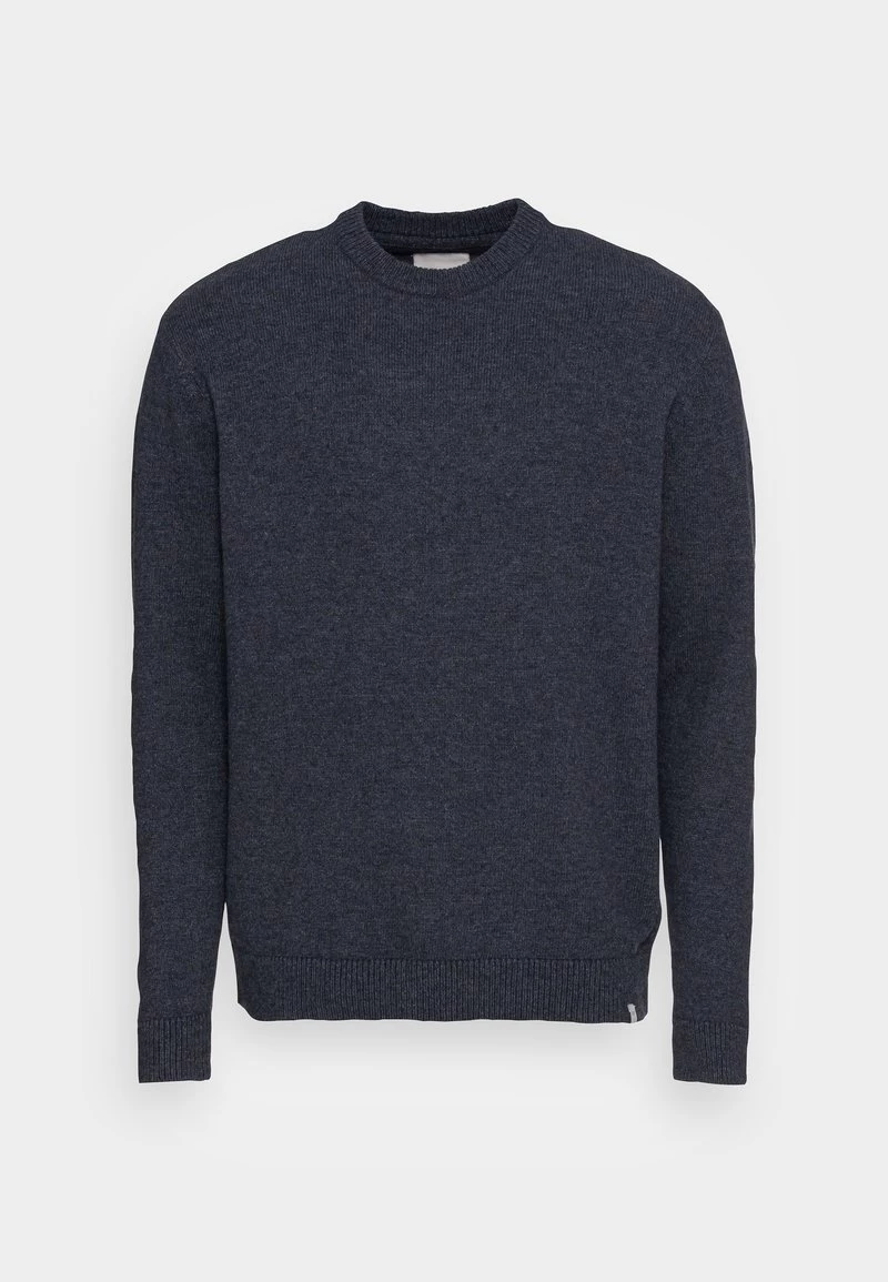 Minimum Homme HJULER Pullover Navy Blazer Melange 6 Minimum Homme HJULER Pullover Navy Blazer Melange – Image 4